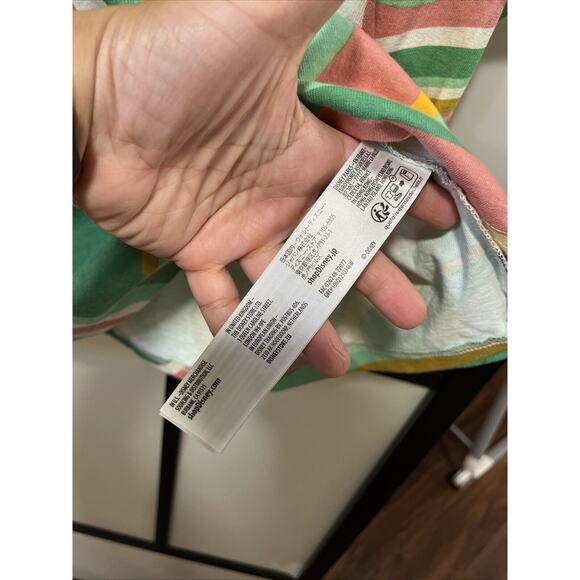 NWT Walt Disney World Spirit Jersey Unisex Large Green Pink Brown Swirl - Picture 10 of 10